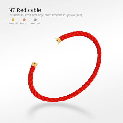 [RAFFINE]FORCE SERIES BRACELET CABLES 50 CHOICES (DIY SELECTION)