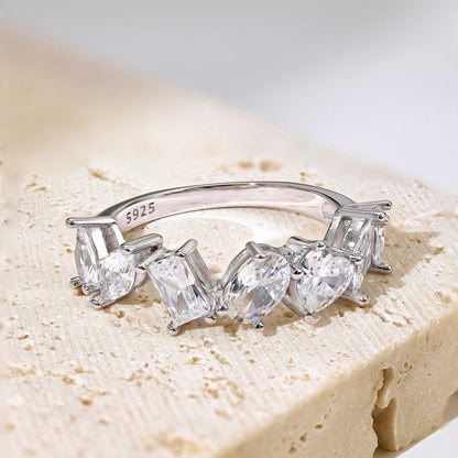 [RAFFINE]Delicate Multi Cut Ring
