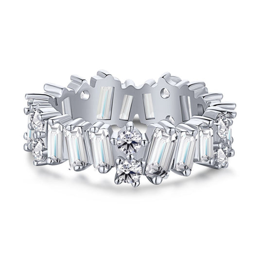 [Raffine]Delicate Multi Shape Tennis Ring