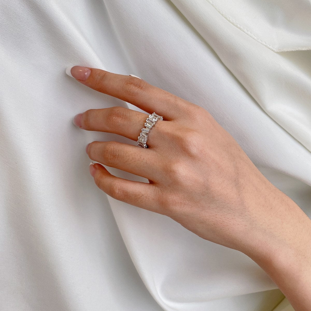 [RAFFINE]Delicate Multi Shape Tennis Ring
