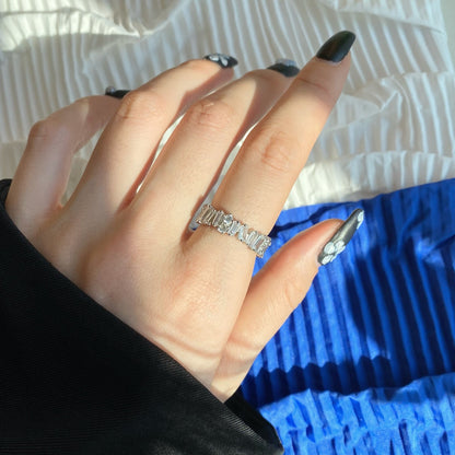 [RAFFINE]Delicate Multi Shape Tennis Ring