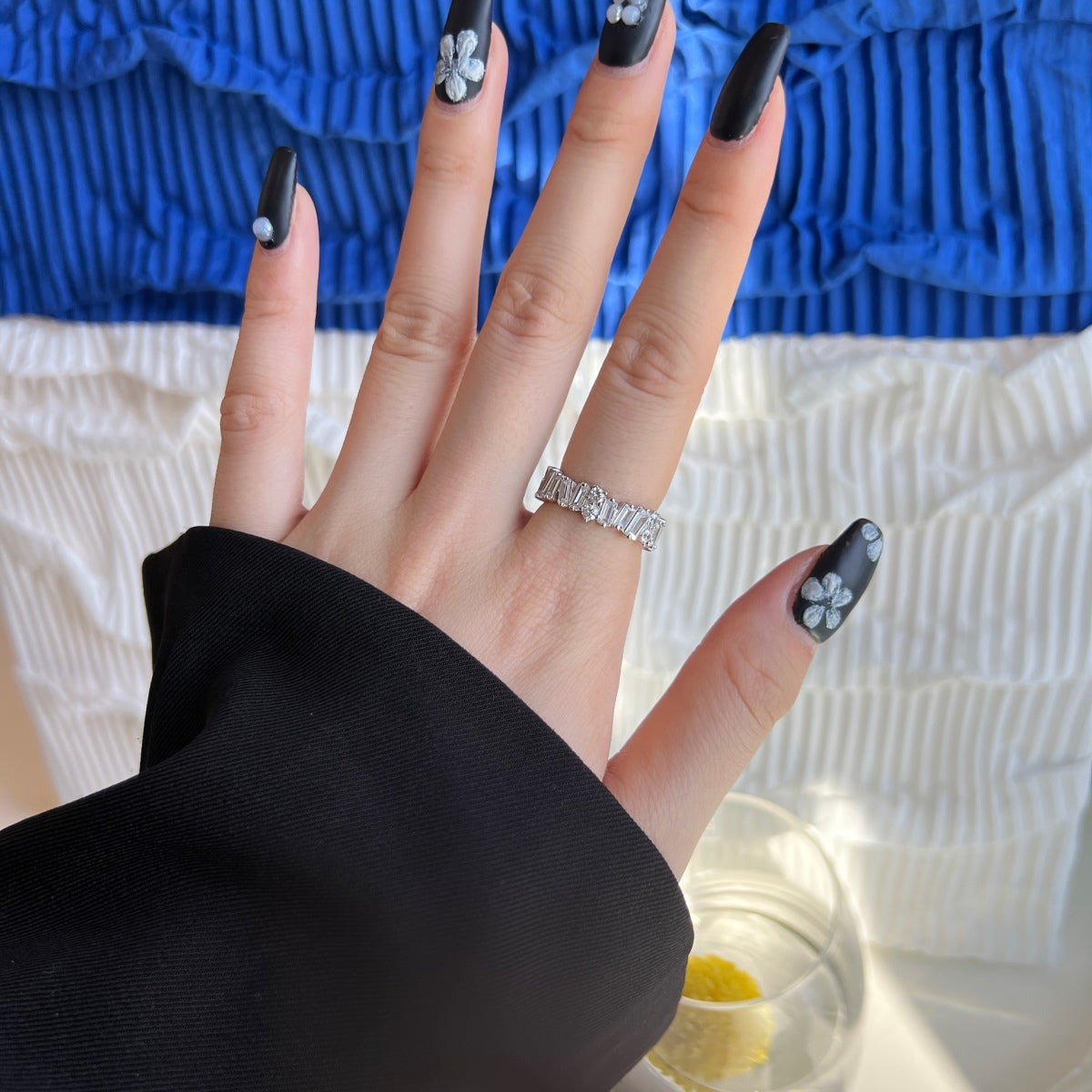 [RAFFINE]Delicate Multi Shape Tennis Ring