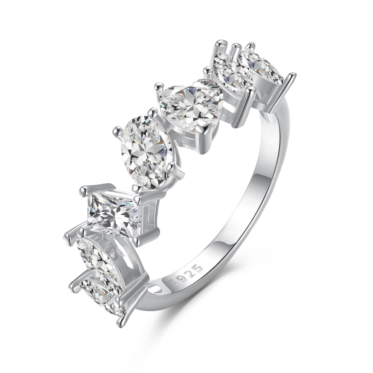 [RAFFINE]Delicate Multi Cut Ring