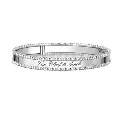 [LUXE]CLOVER PERLEE BRACELET SIGNATURE ENGRAVING SERIES