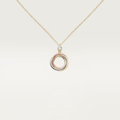 [Raffine]TRINITY  NECKLACE 1 DIAMOND