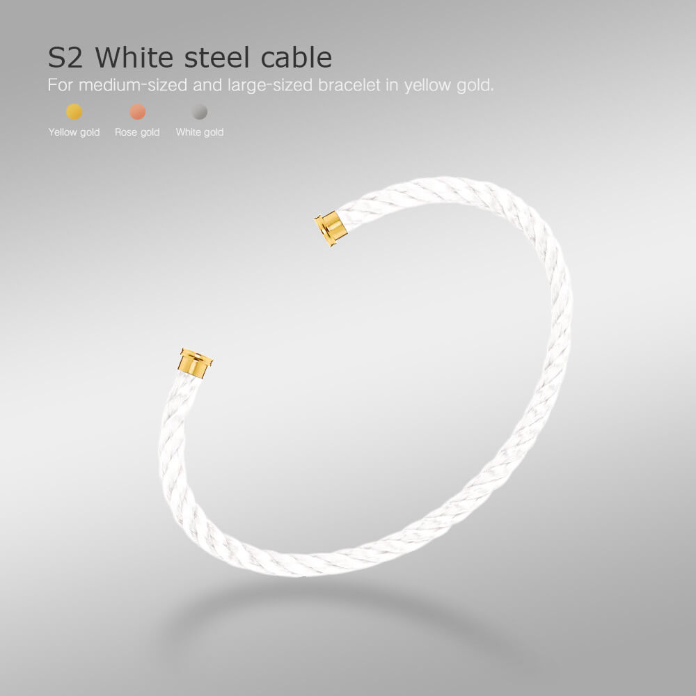 [RAFFINE]FORCE SERIES BRACELET CABLES 50 CHOICES (DIY SELECTION)