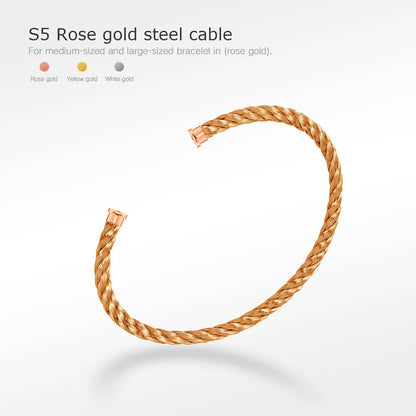 [RAFFINE]FORCE SERIES BRACELET CABLES 50 CHOICES (DIY SELECTION)