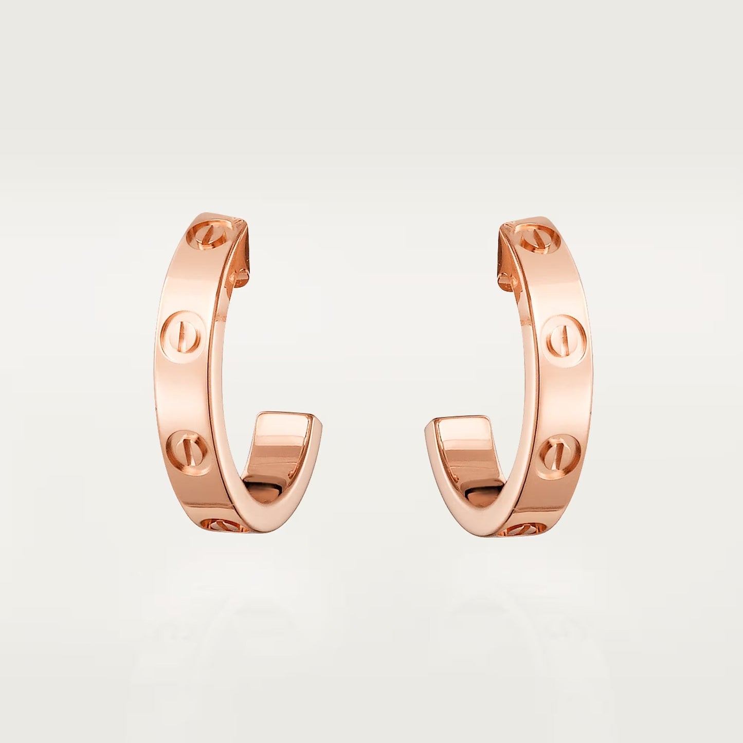 [Raffine]LOVE EARRINGS 2.65 MM NO DIAMOND SMALL
