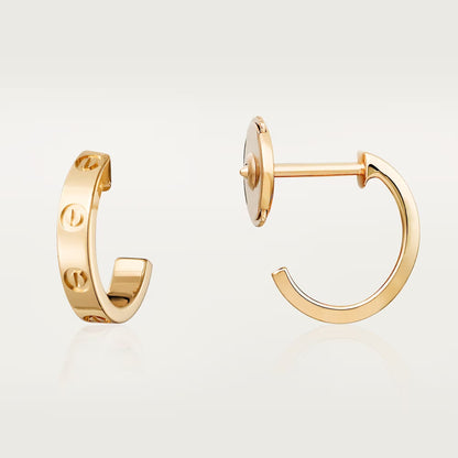 [Raffine]LOVE EARRINGS 2.65 MM NO DIAMOND SMALL