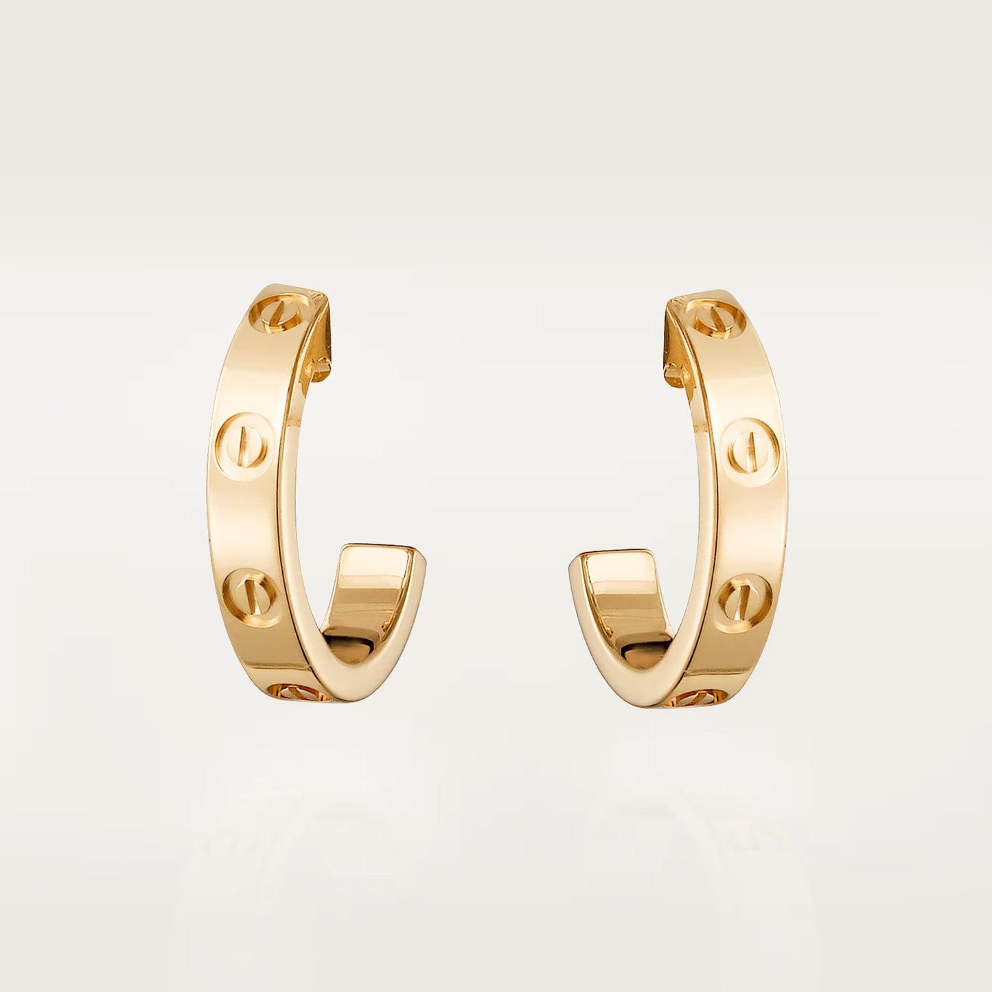 [Raffine]LOVE EARRINGS 2.65 MM NO DIAMOND SMALL
