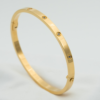 [RAFFINE]LOVE BRACELET 3.65MM 10 DIAMONDS