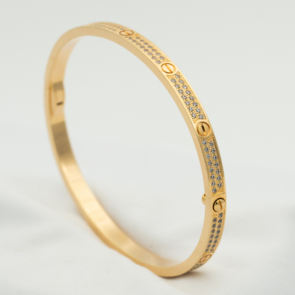 [RAFFINE]LOVE BRACELET 3.65MM DIAMOND-PAVED