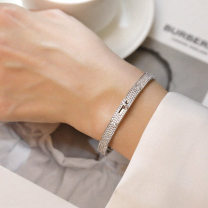 [RAFFINE]KELLY BRACELET DIAMOND PAVED