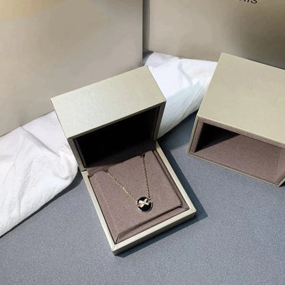 [RAFFINE]JEUX DE ROSE GOLD DIAMOND NECKLACE