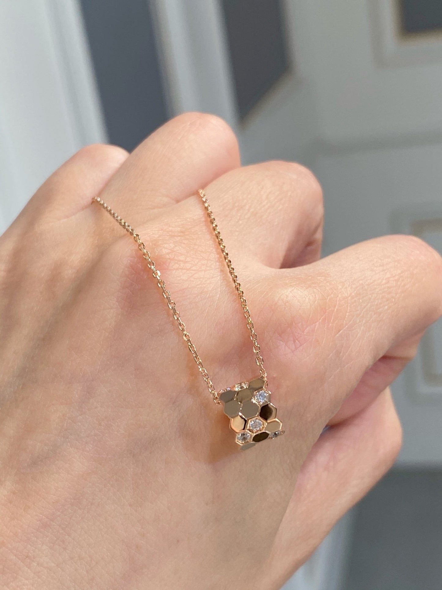 [Raffine] BEE LOVE DIAMANT-HALSKETTE