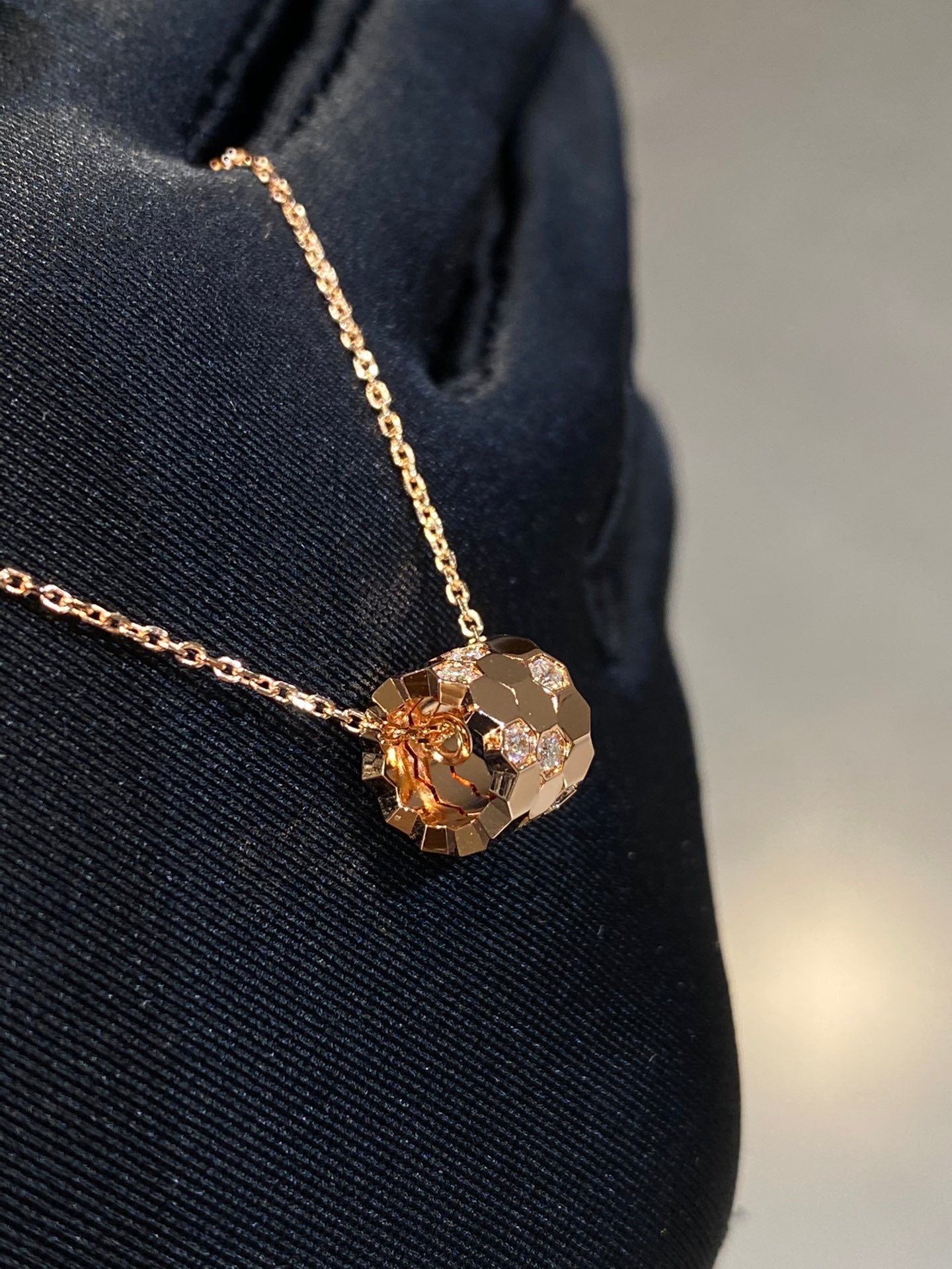 [Raffine] BEE LOVE DIAMANT-HALSKETTE