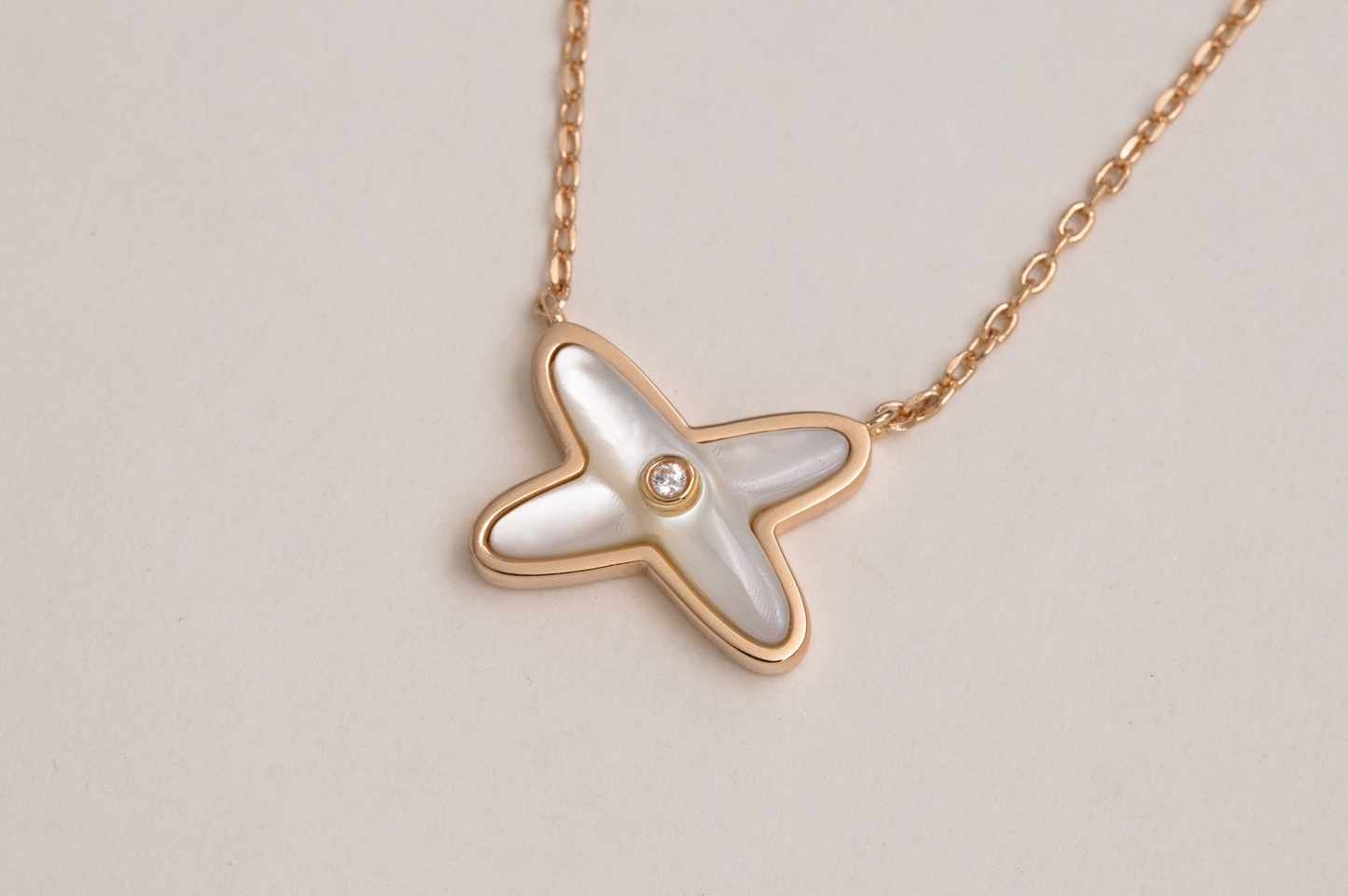 [RAFFINE]JEUX DE NECKLACE 1 DIAMOND