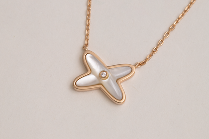 [RAFFINE]JEUX DE NECKLACE 1 DIAMOND