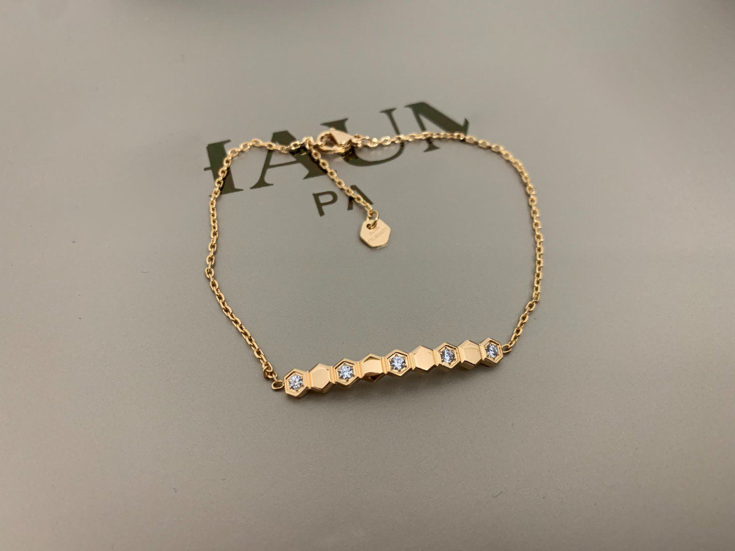 [RAFFINE]BEE LOVE BRACELET DIAMOND