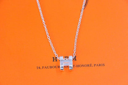 [Raffine]Collier HM LETTRE H SÉRIE OVALE