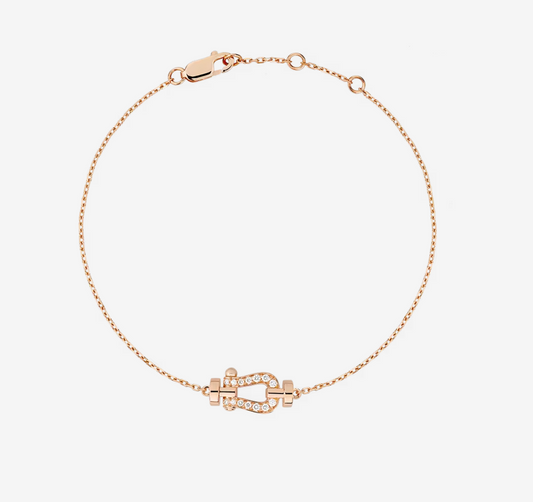 [RAFFINE]FORCE 10 FULL DIAMOND BUCKLE CHAIN LINK MINI MODEL