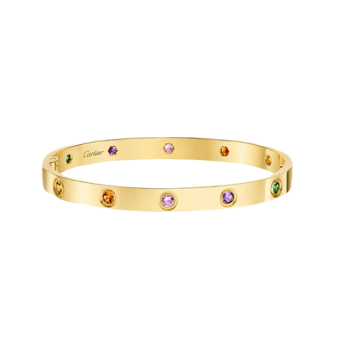 [RAFFINE]2026 RAINBOW LOVE BRACELET 6.1MM  10 DIAMONDS