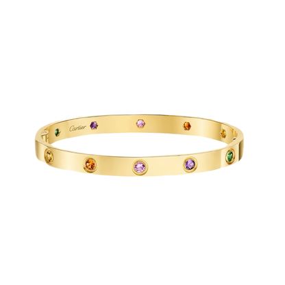 [RAFFINE]2026 RAINBOW LOVE BRACELET 6.1MM  10 DIAMONDS