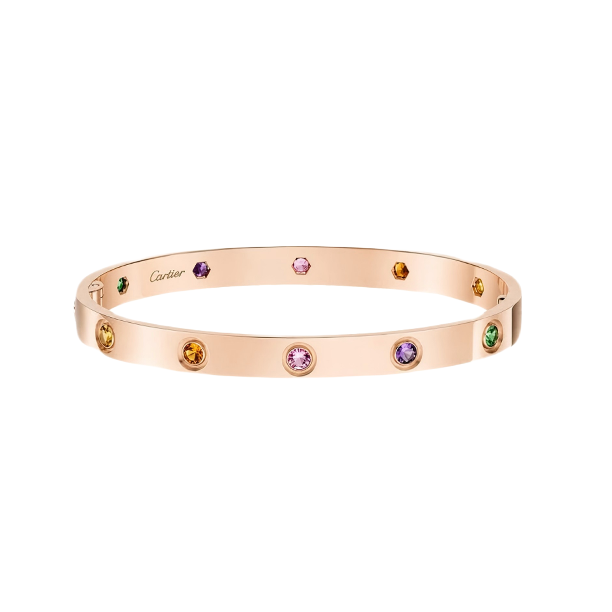 [RAFFINE]2026 RAINBOW LOVE BRACELET 6.1MM  10 DIAMONDS