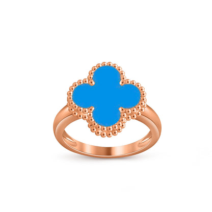 [LUXE]CLOVER RING ROSE GOLD COLLECTION