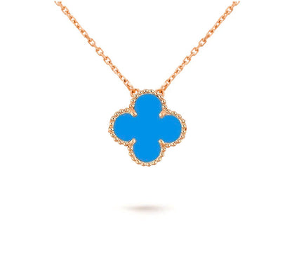 [LUXE]CLOVER 15MM SINGLE FLOWER NECKLACE COLLECTION