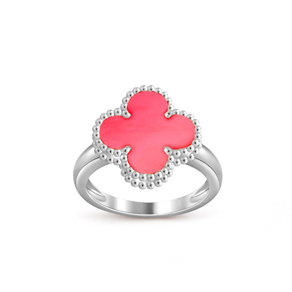 [LUXE]CLOVER SILVER RING COLLECTION