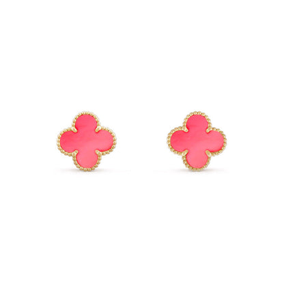 [LUXE]CLOVER 15MM EARRINGS COLLECTION