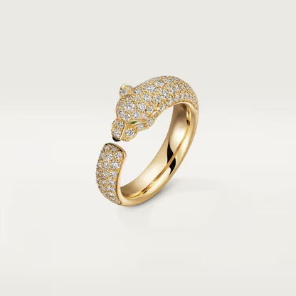 [Raffine]PANTHERE FULL DIAMOND SMALL RING