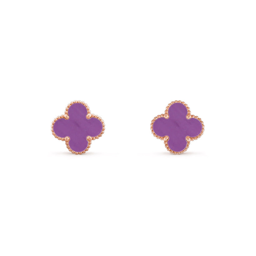[LUXE]CLOVER  9.5MM EARRINGS COLLECTION