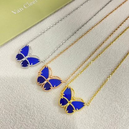 [RAFFINE] 2026 NEW LUCKY BUTTERFLY 1 MOTIFS NECKLACE