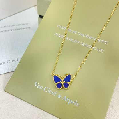 [RAFFINE] 2026 NEW LUCKY BUTTERFLY 1 MOTIFS NECKLACE