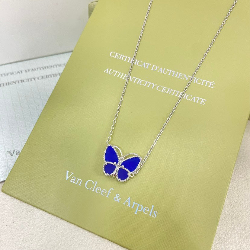 [RAFFINE] 2026 NEW LUCKY BUTTERFLY 1 MOTIFS NECKLACE