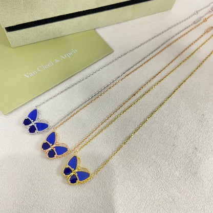 [RAFFINE] 2026 NEW LUCKY BUTTERFLY 1 MOTIFS NECKLACE