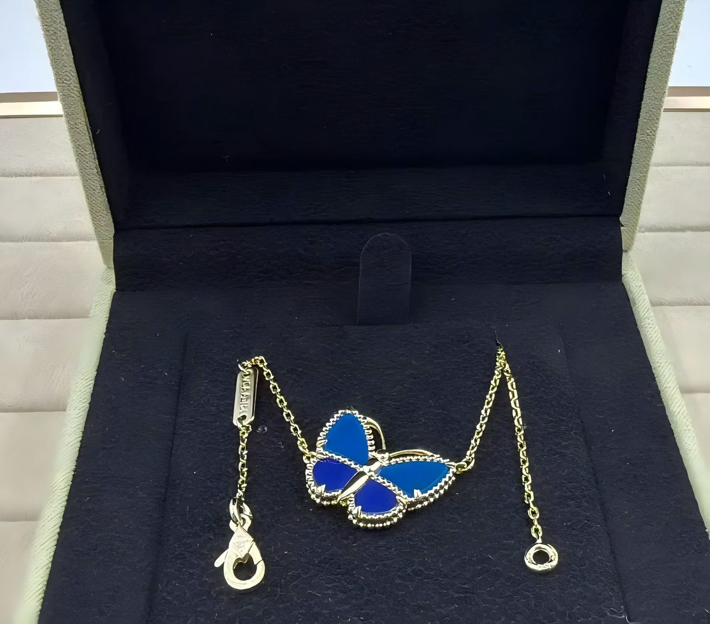 [RAFFINE] 2026 NEW LUCKY BUTTERFLY 1 MOTIFS NECKLACE