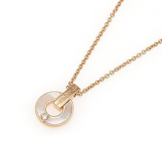 [RAFFINE]GARI COLLAR ORO ROSA MOP