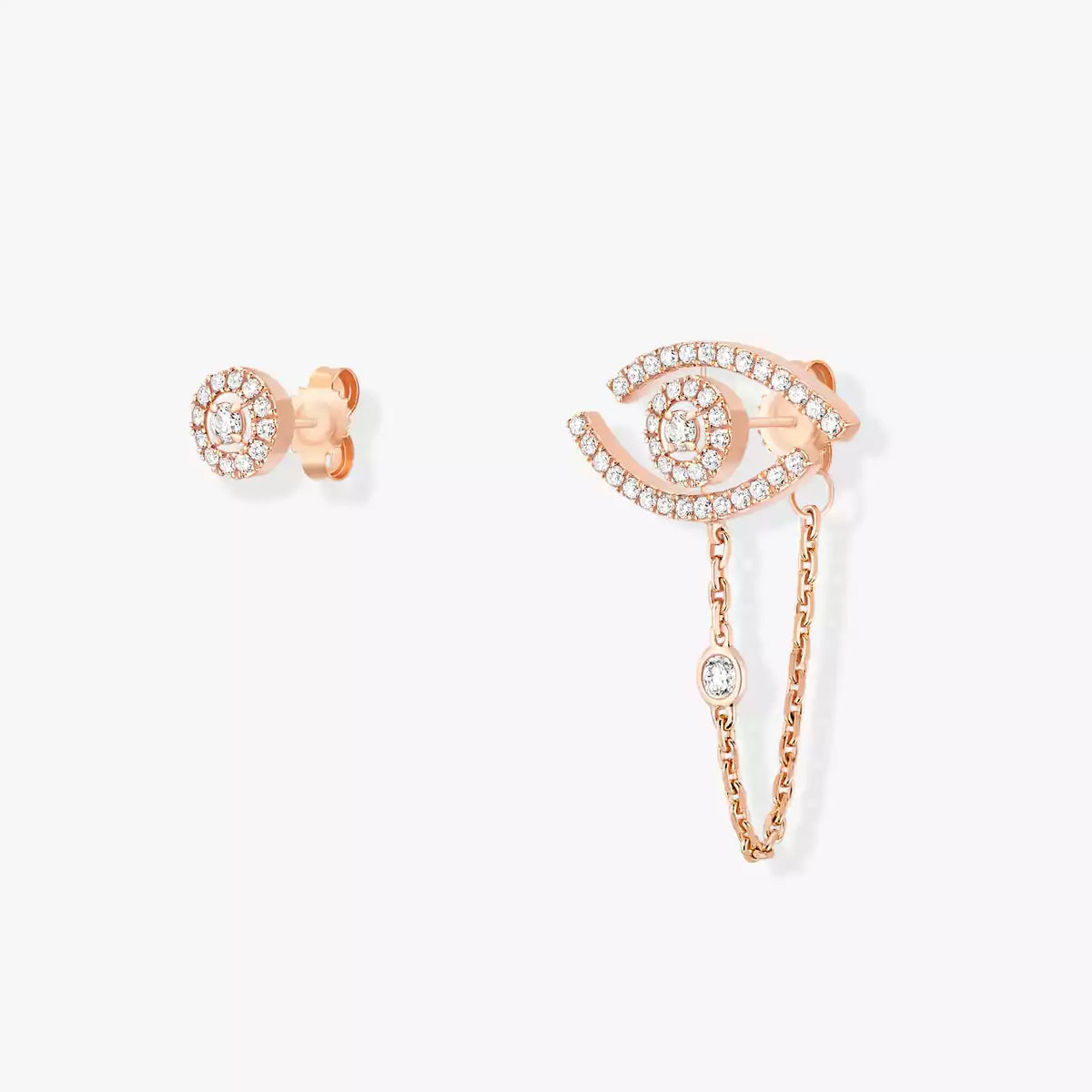 [RAFFINE]Lucky Eye Diamond Earrings
