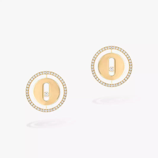 [RAFFINE]Lucky Move Diamond Earrings