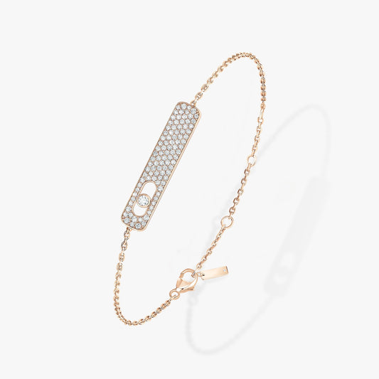 [RAFFINE]MOVE CLASSIQUE DIAMOND PAVED BRACELET