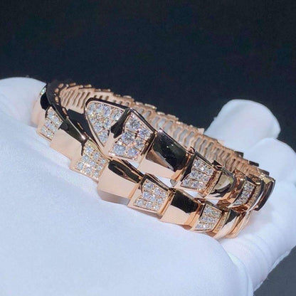 [Raffine]SERPENTI ARMBAND ROTGOLD DIAMANT