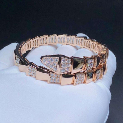 [Raffine]SERPENTI ARMBAND ROTGOLD DIAMANT