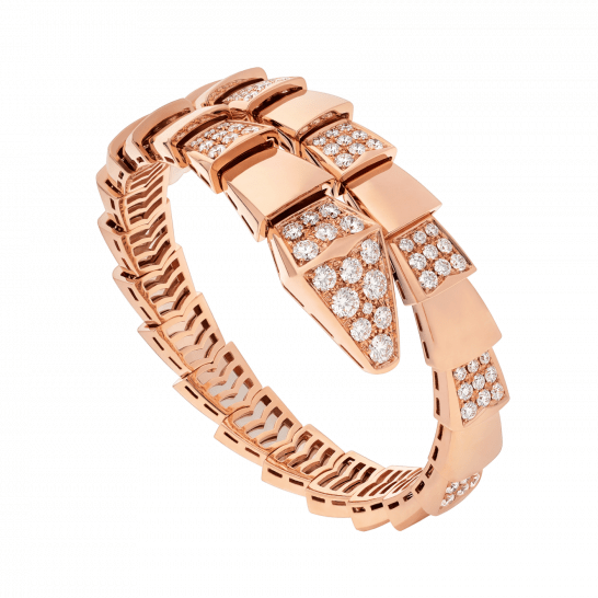 [Raffine]SERPENTI ARMBAND ROTGOLD DIAMANT