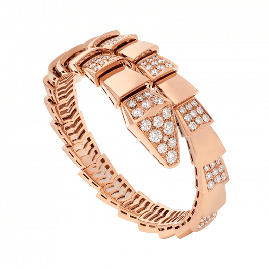 [RAFFINE]PULSE SERPENTI ORO ROSA DIAMANTE