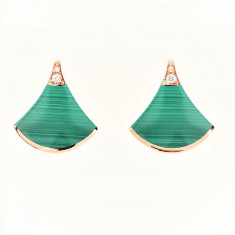 [RAFFINE] PENDIENTES DIVAS DREAM ORO ROSA
