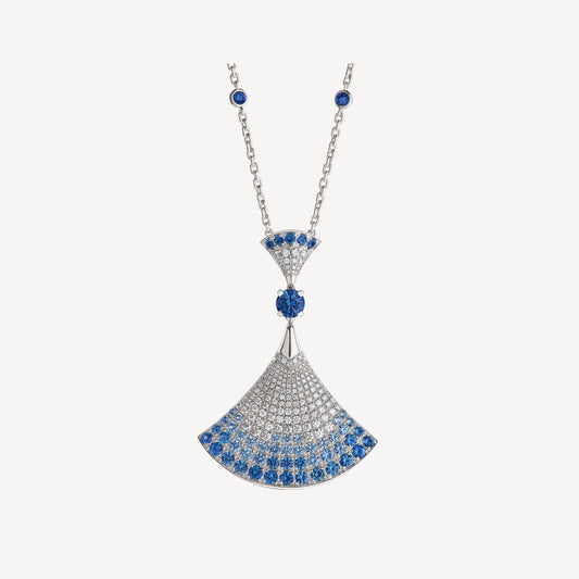 [RAFFINE] COLLAR DE SUEÑO ÁGATA PLATA DIAMANTE