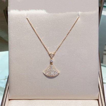 [RAFFINE] COLLAR DREAM ORO ROSA CON DIAMANTES